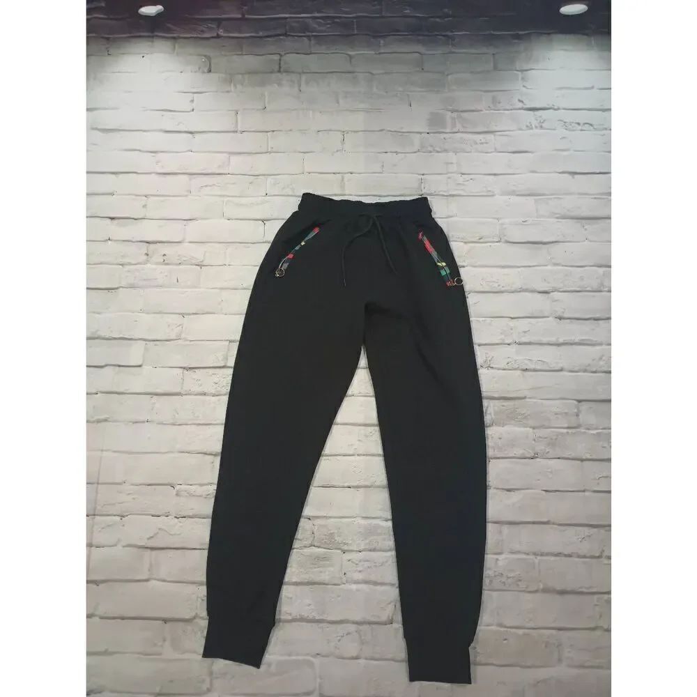 Black casual pants